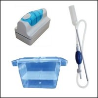 fish tank accessories wholesale uk Small 7 Litre Nano - 6 Colours Trusted by fish farms and wholesalers Aquarium Heart Floating Betta Fish