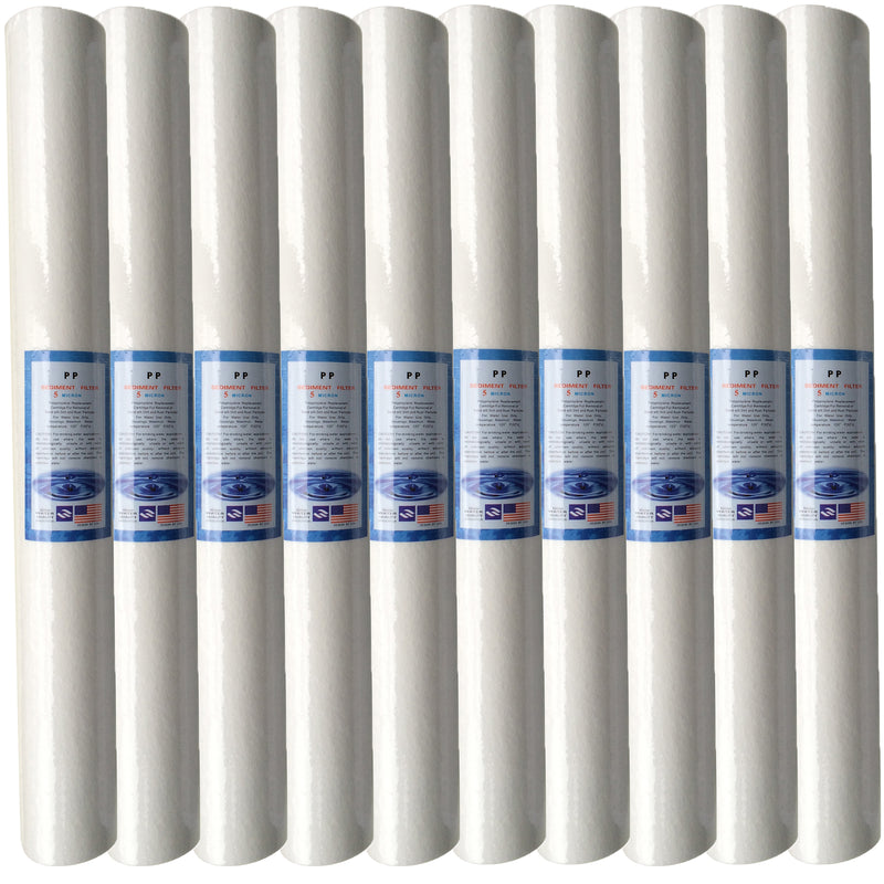 10 x 20" Sediment Pre Filters (5 Micron)