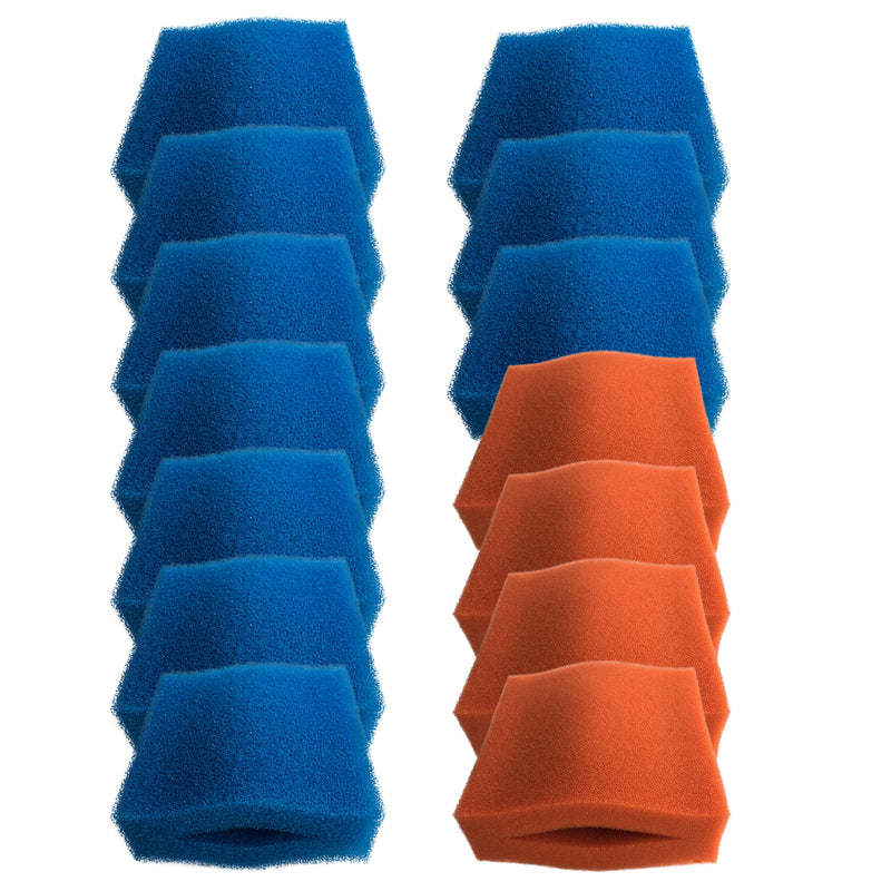 Oase Biotec 5/10/30 Replacement Foam Set (10 x Coarse, 4 x Fine)