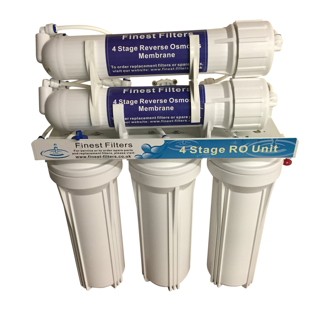 200gpd 4 Stage Reverse Osmosis RO Unit with Optional DI Chamber ...