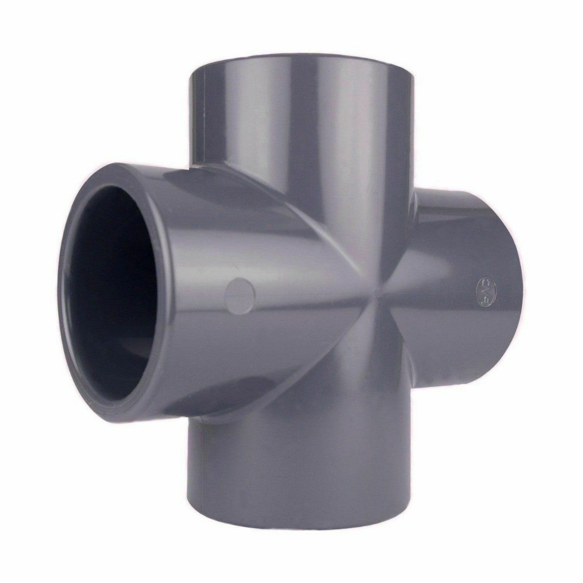 50mm PVC 4 Way Cross Connector — Finest Filters