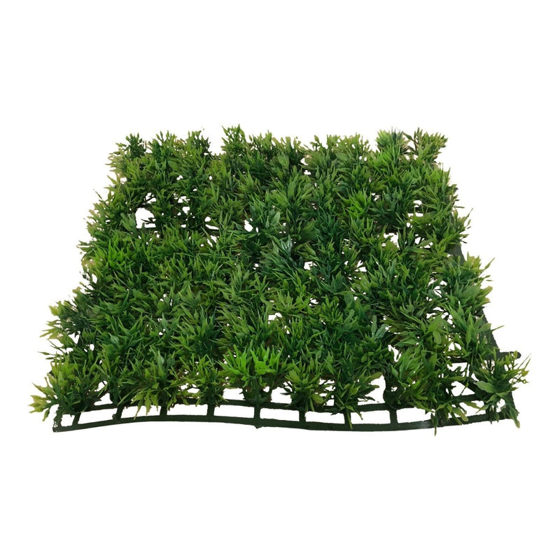 25x25cm Aquarium Plastic Plant Grass Carpeting Effect Decoration