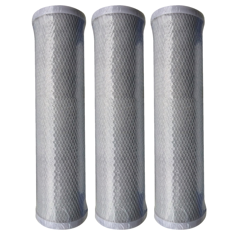 3 x 10" Reverse Osmosis RO Carbon Block Filters