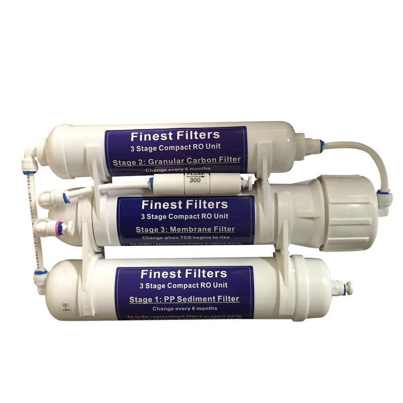 50gpd 3 Stage Compact Reverse Osmosis RO Unit