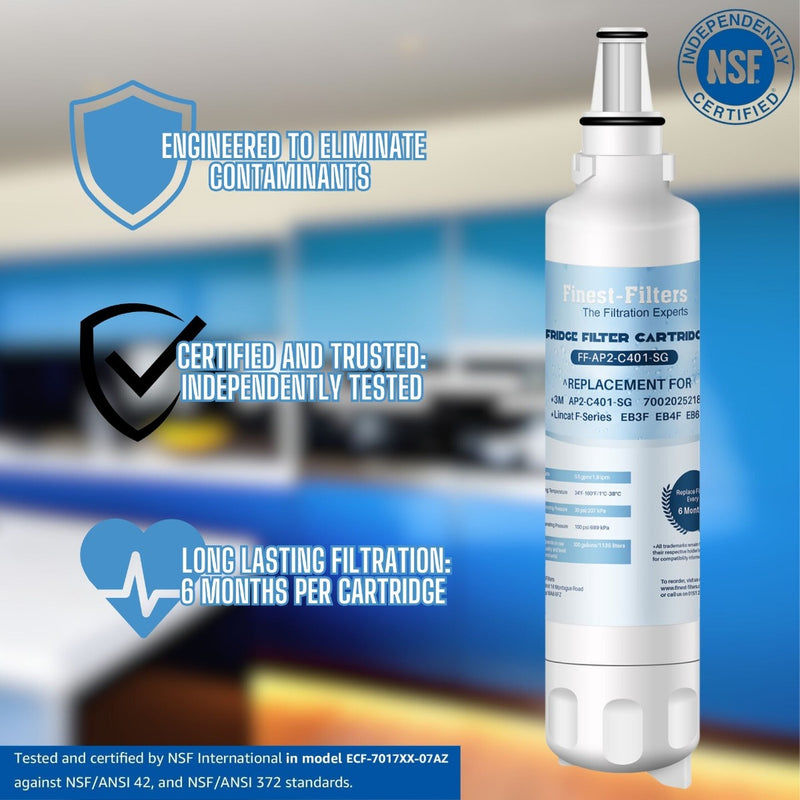 2 x Water Filter Cartridge Compatible with 3M AP2-C401-SG Lincat