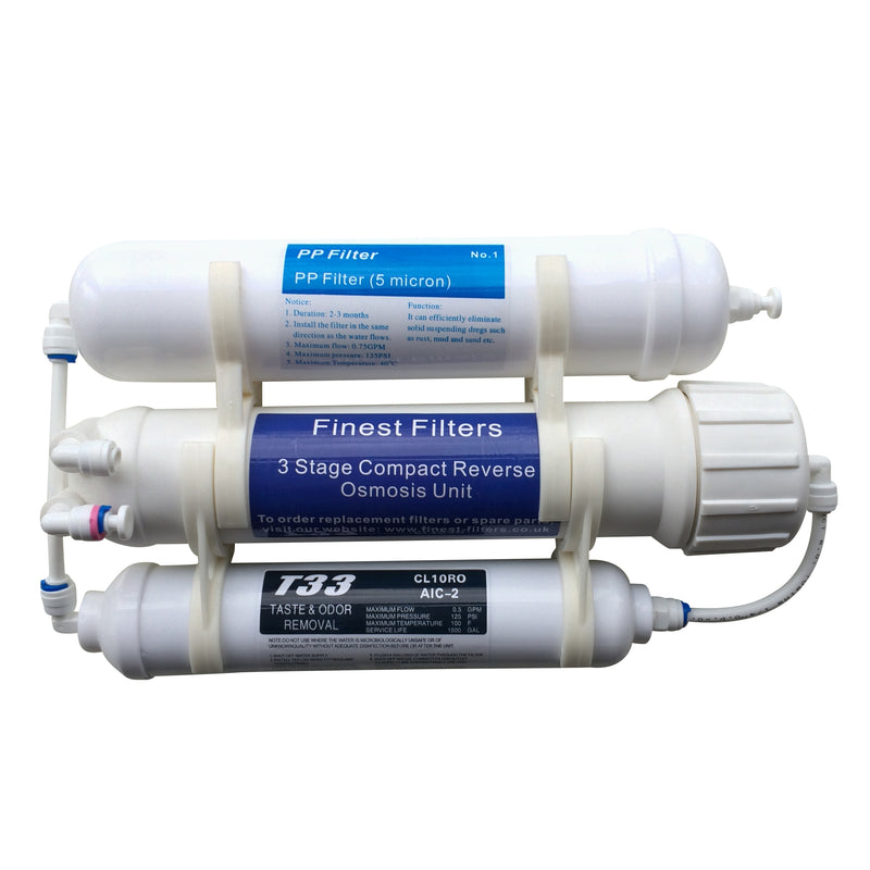 50gpd 3 Stage Compact Reverse Osmosis RO Unit
