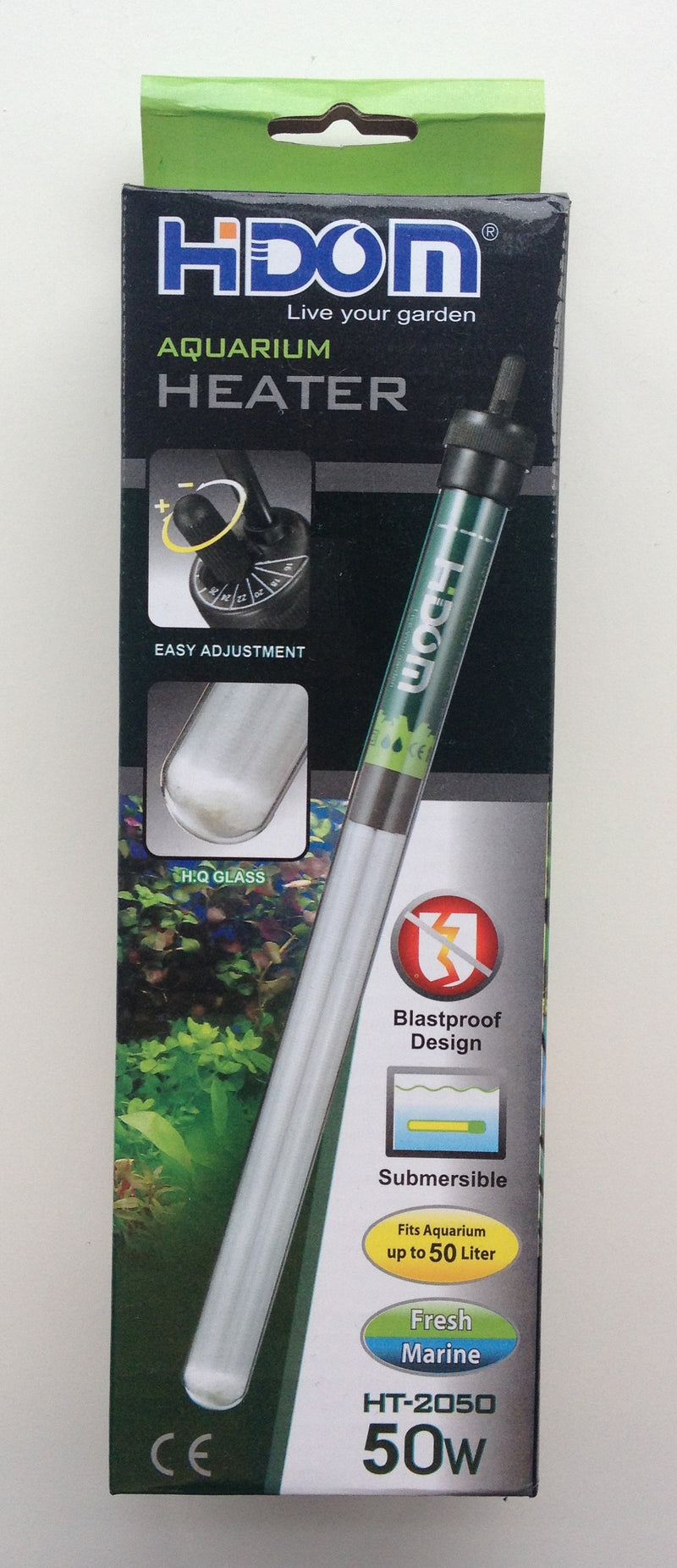 Hidom 50w Aquarium Heater (HT-2050)
