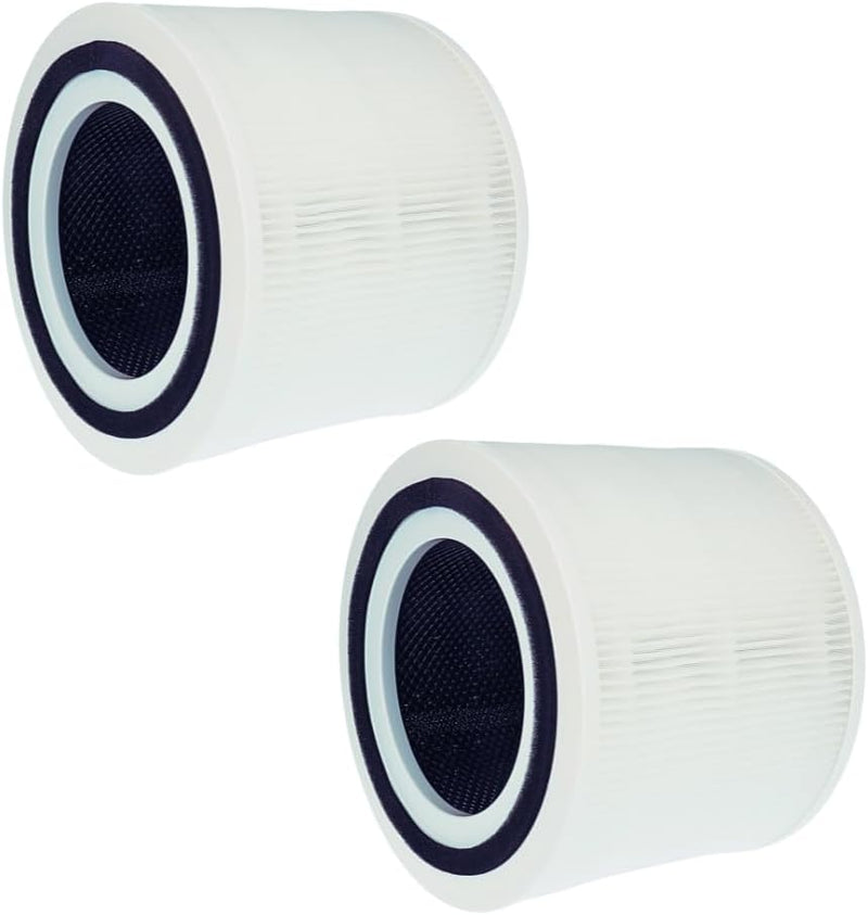 Replacement Air Purifier Filter Compatible with Levoit 300S Series (White/Yellow/Blue | 1 or 2 Pack)
