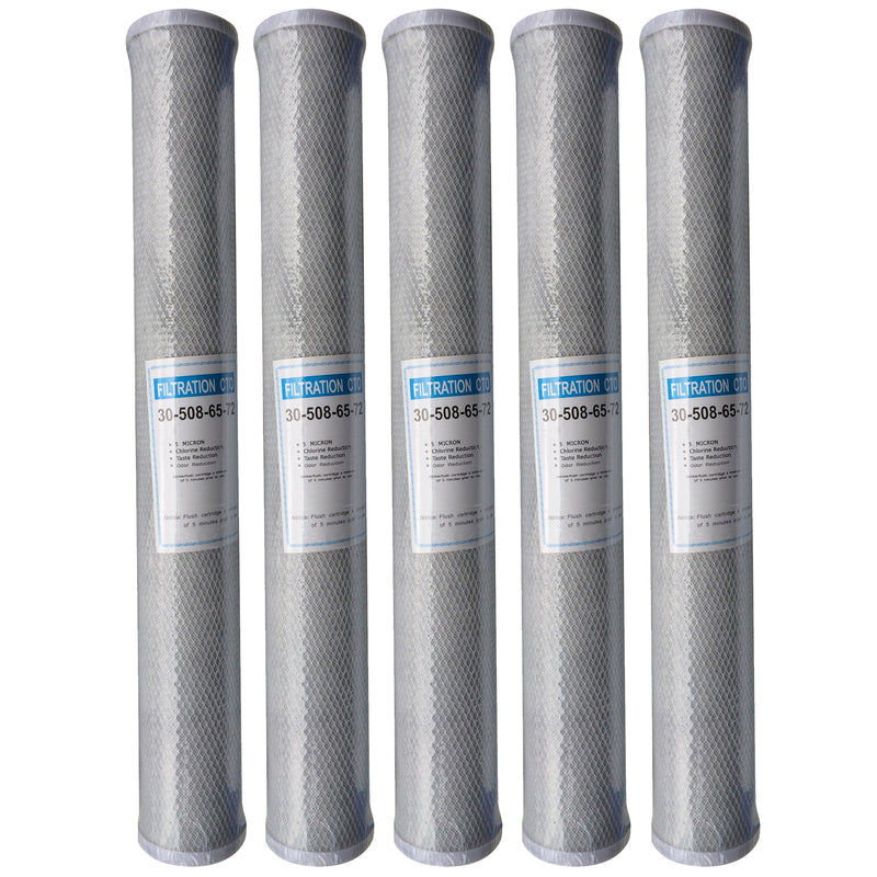 5 x 20" Carbon Block Filter Cartridges