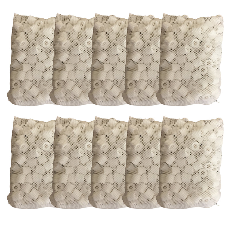 5000g Ceramic Filter Rings (10 x 500g Bags)