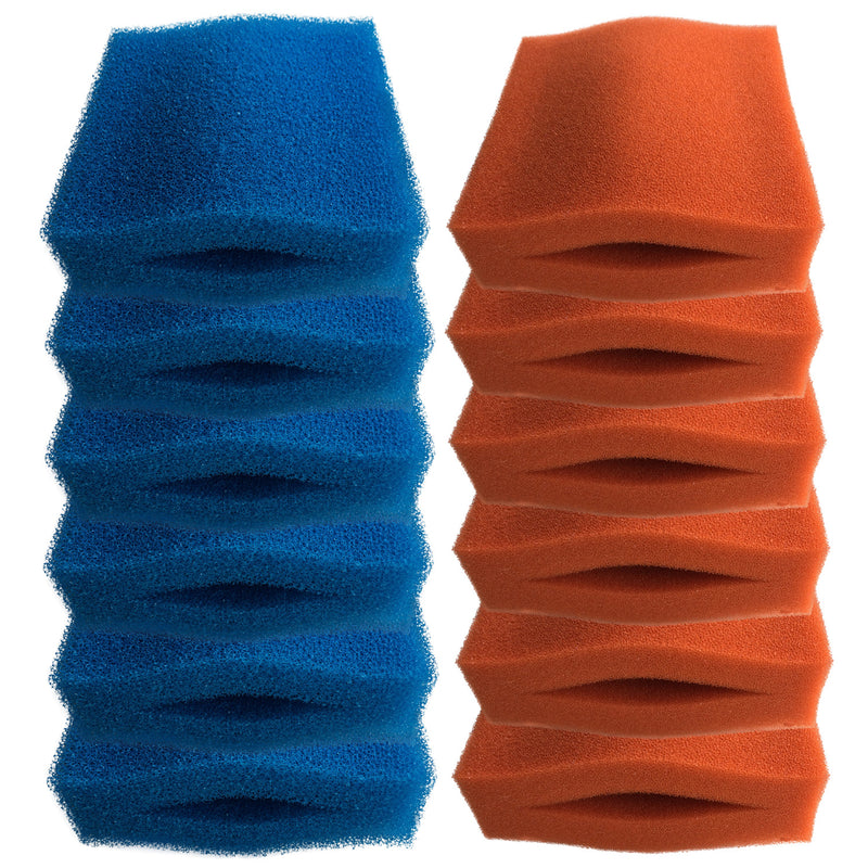 Oase Biotec 5/10/30 Replacement Foam Set (6 x Coarse, 6 x Fine)