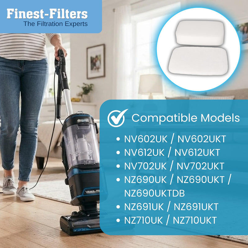Finest-Filters Compatible Filter Set for Shark NV602UK