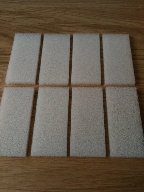 12 x Compatible Fluval 4 Plus Foams
