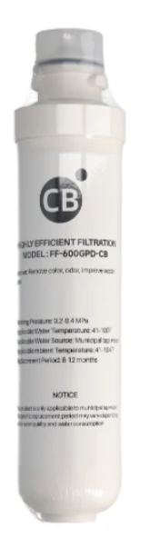 Replacement Filters for Finest Filters 600GPD Tankless RO Unit