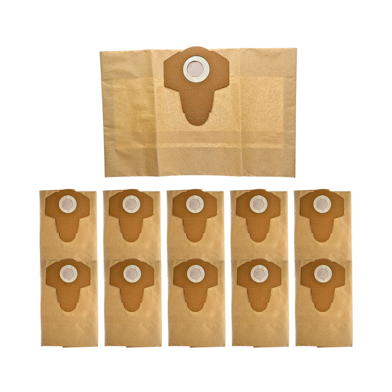 Finest-Filters Compatible Paper Dust Bags for Parkside Vacuums (10pk)