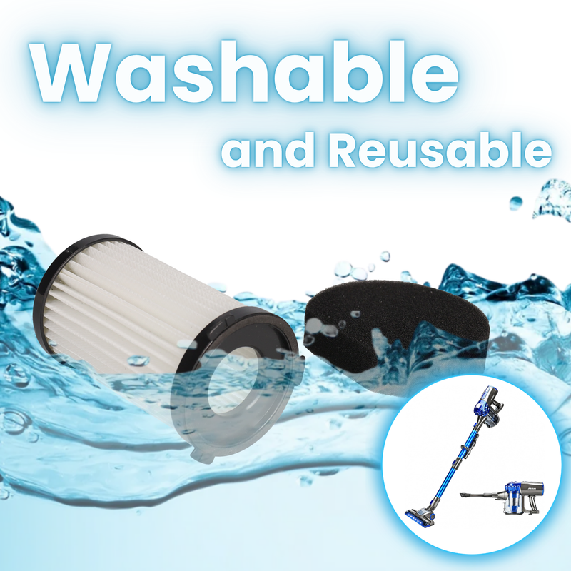 Finest-Filters Compatible Vacuum Cleaner Filters for MooSoo and Akitas