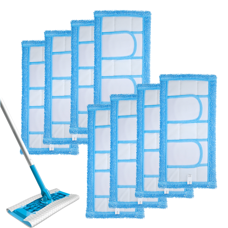 Finest-Filters Reusable Microfibre Mop Pads – Compatible with Flash Speedmop