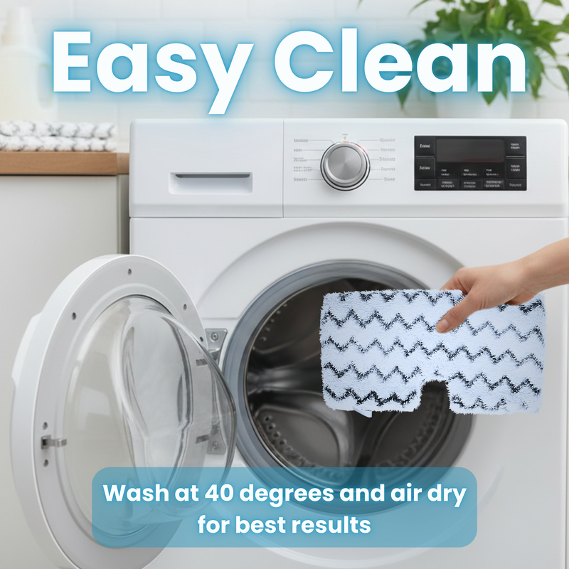 Finest-Filters Compatible Steam Mop Replacement Pads for Shark Pocket Mop S3500