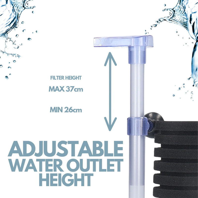 Air Driven Internal Bio Sponge Filter