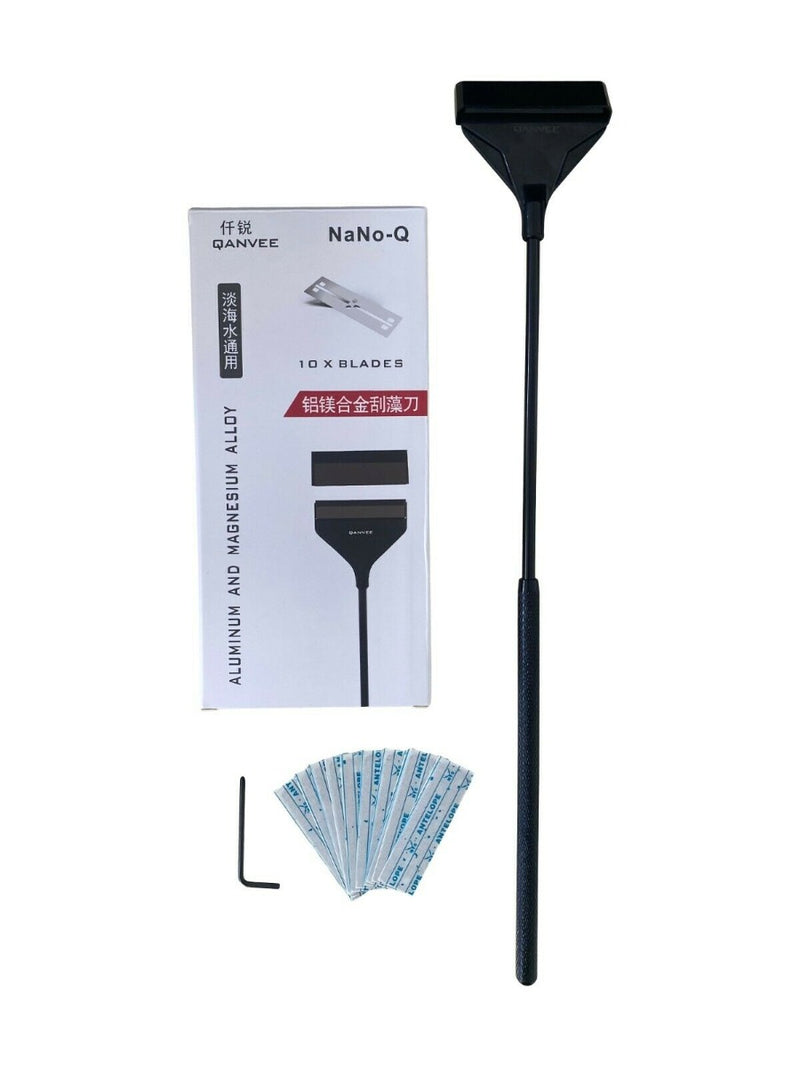 Q-Series Aluminium Scraper Blades - 3 Models (Includes 10 Stainless Steel Blades)