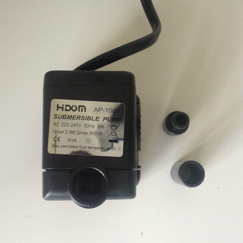 600l/h Water Pump for Aquarium / Water Feature (1 Metre Cable)
