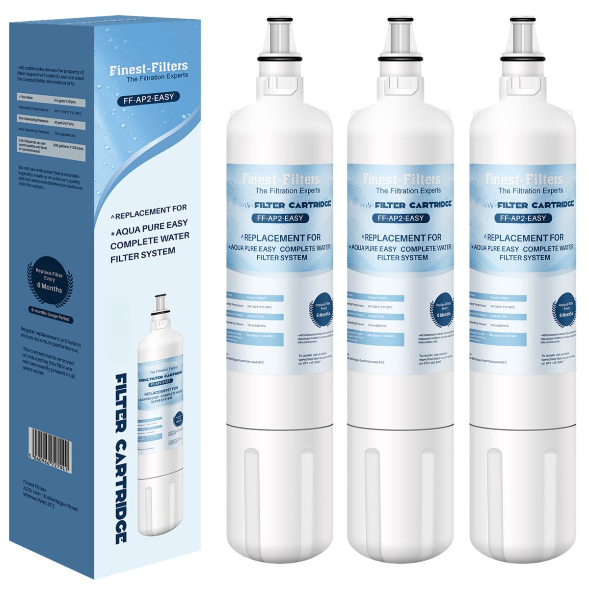 Compatible 3M AP Easy Complete / AP2-401-S Style Water Filter (3 Pack ...