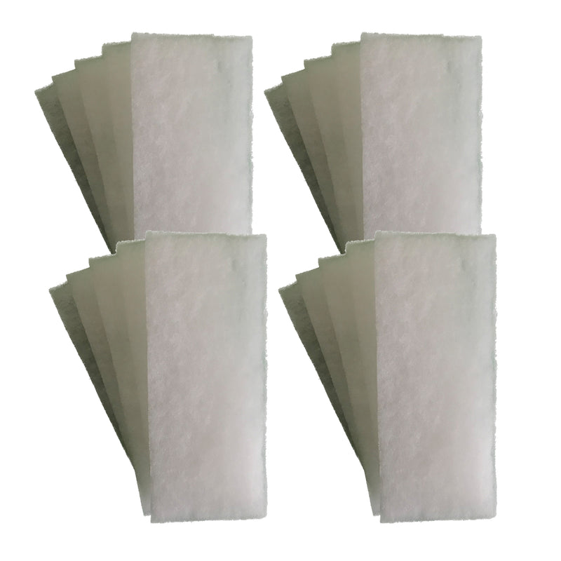 20 x Compatible AquaOne AquaStyle 126 / 380 / 600 Poly Filter Wool Pads