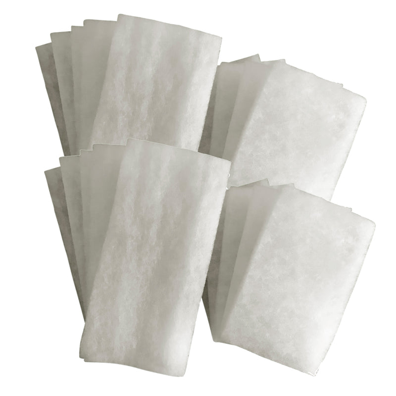 20 x Compatible AquaOne 620 / 620T Poly Filter Wool Pads