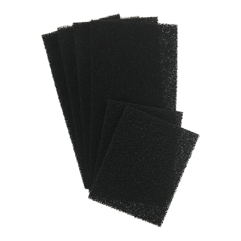 6 x Compatible AquaOne 980 / 980T Carbon Foam Filter Pads