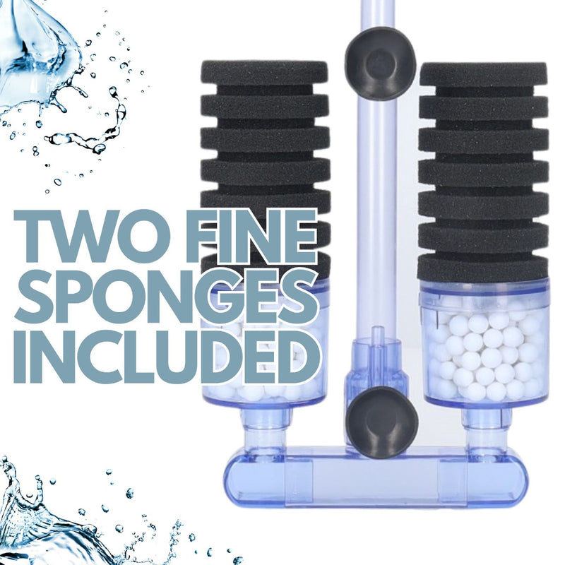 Air Driven Double Internal Bio Sponge Filter