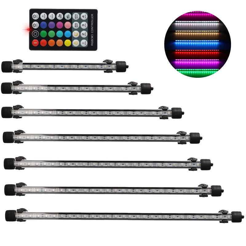 Submersible Aquarium Multicolour LED Light with Remote Control