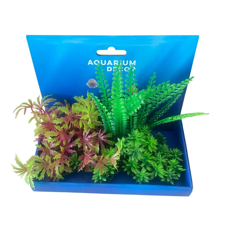 Aquarium Decor Plastic Plant Display's (Multiple Styles)