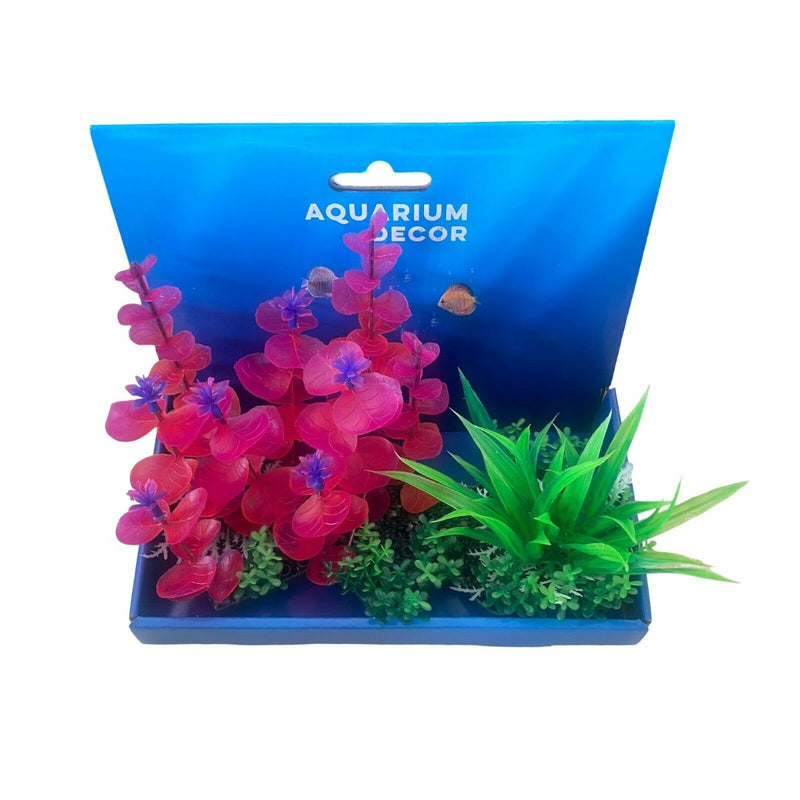 Aquarium Decor Plastic Plant Display's (Multiple Styles)