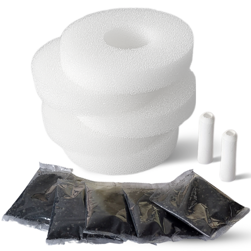 5 x Compatible Biorb Replacement Service Kits and 2 x Air Stones