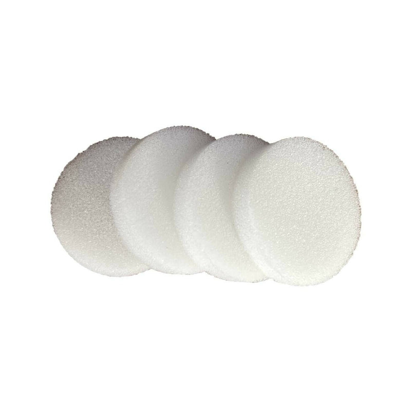 Pack Of 4 Replacement Filter Foams For Blue Ended Inline Resin Holder