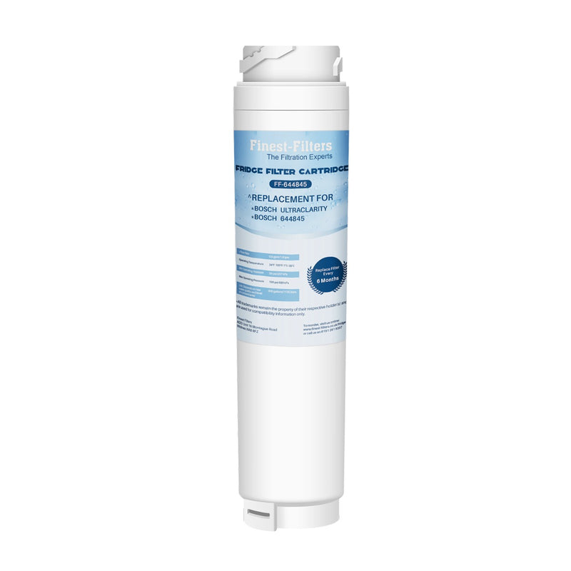 Compatible with Bosch UltraClarity 644845 Fridge Water Filter