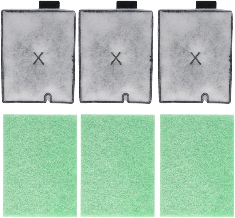Compatible Interpet CF3 Three Month Service Kit (3 x Filter Cartridges, 3 x Algaway Pads)