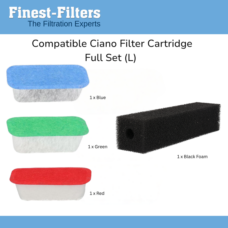 Ciano Compatible Filter Cartridge Full Set (L)