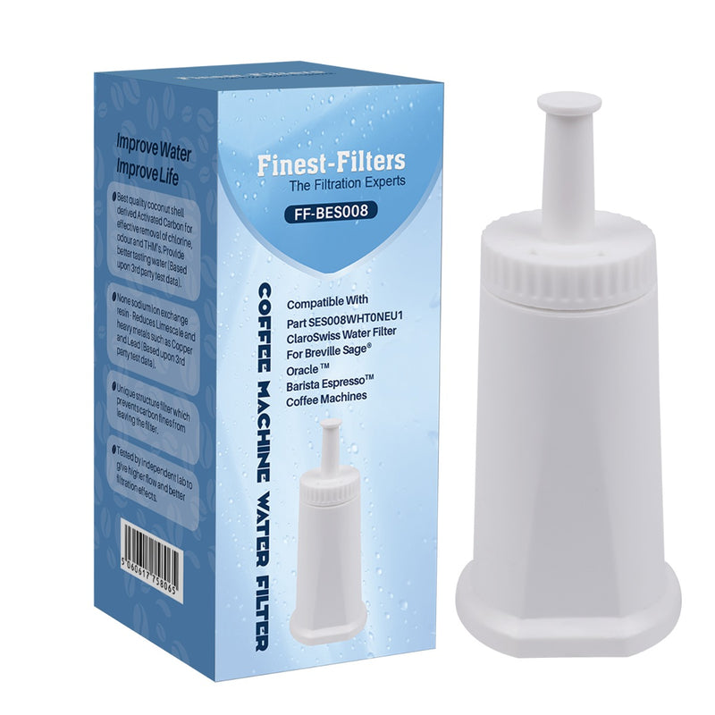 Water Filter Cartridge for Sage Barista Espresso Coffee Machine Claro Swiss