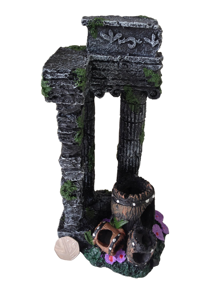 Aquarium Ornament - Columns Ancient Ruins