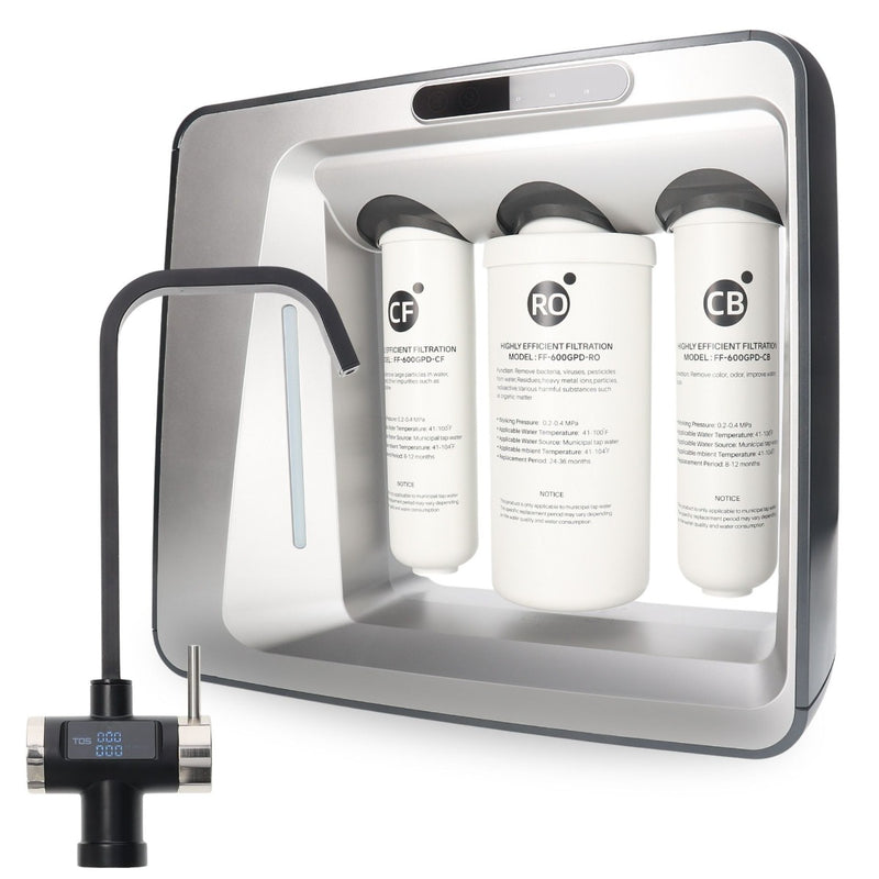 600gpd Tankless Reverse Osmosis RO Unit With Faucet