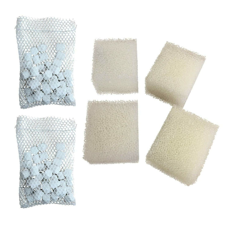 Compatible Fluval Edge Filter Foam & Biomax Media Set