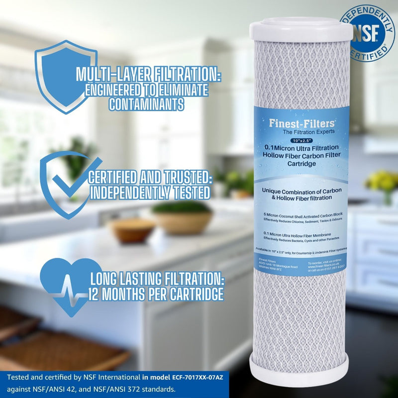 Stainless Steel Countertop Water Filter System