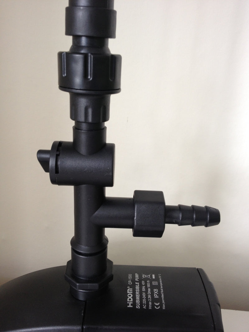Hidom 1800l/h Pond Pump with Fountain Set (CP-1500F)