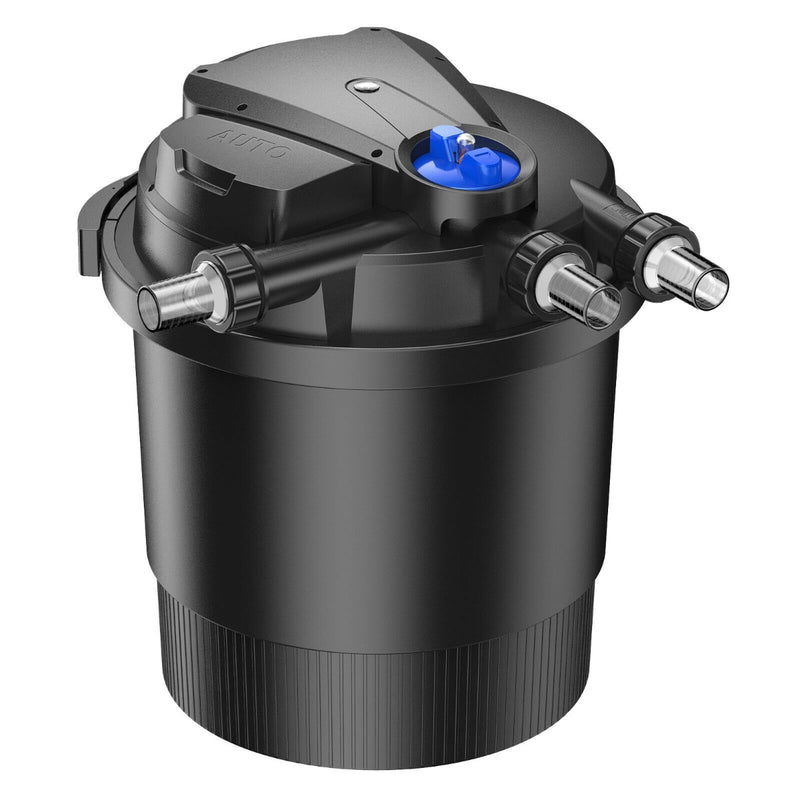 Pressurised Auto Cleaning Pond Filter with UV Steriliser Clarifier - 8 Sizes