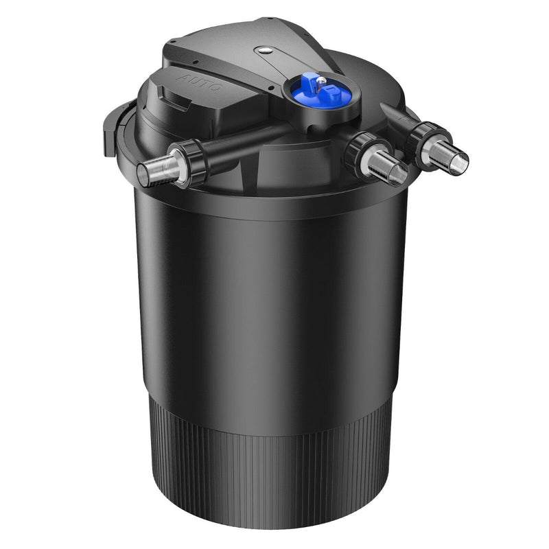 Pressurised Auto Cleaning Pond Filter with UV Steriliser Clarifier - 8 Sizes
