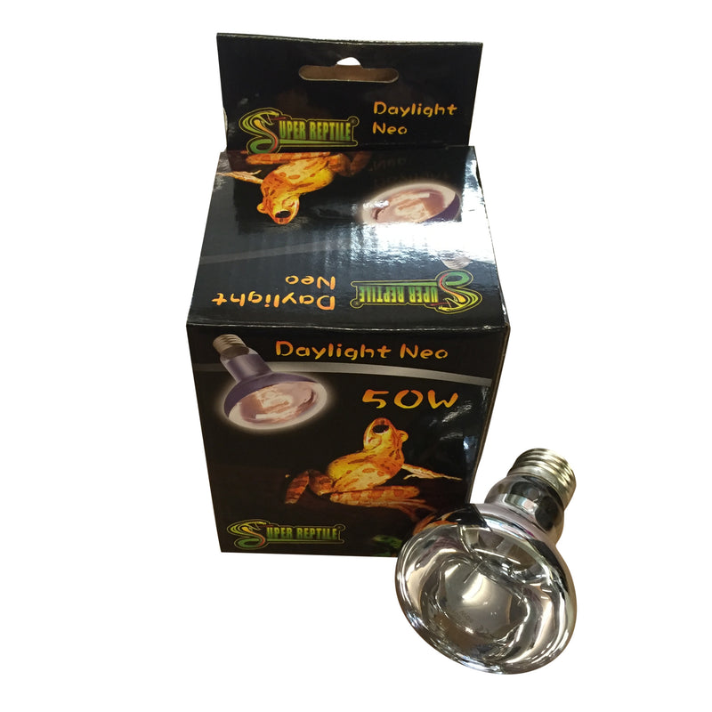 Reptile Daylight Neo Florescent Spotlight Bulb Lamp for Vivarium / Terrarium 50/75/100/150w