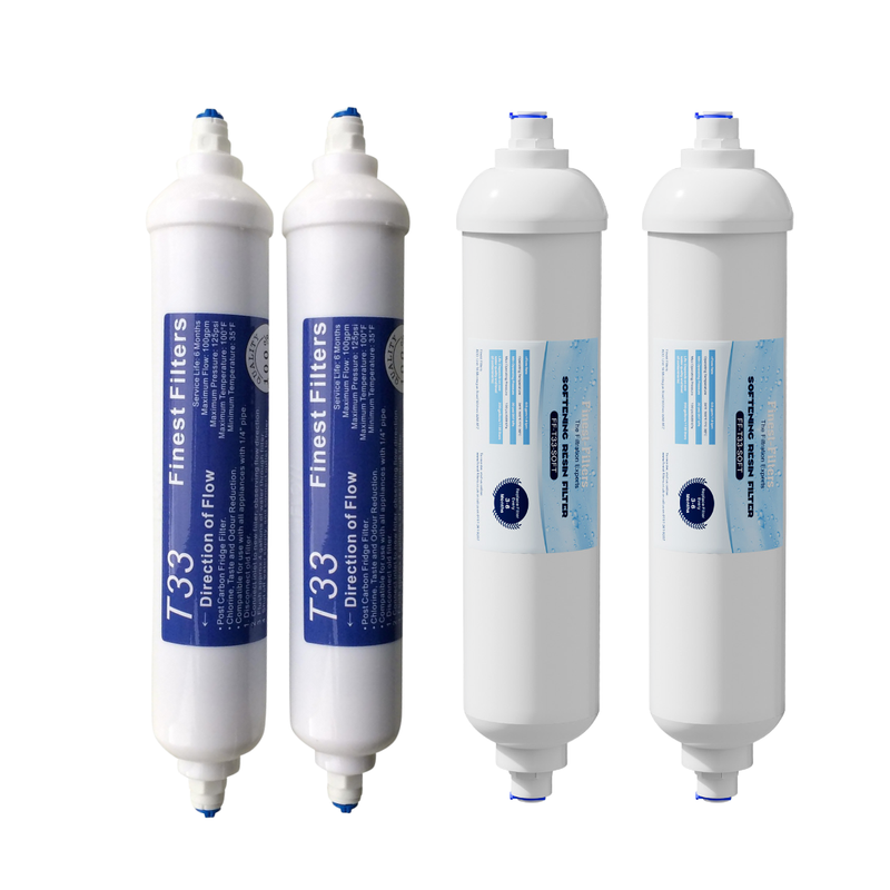 T33 Water Softening and Filter Cartridge Bundle - Solution for Hard Water Areas
