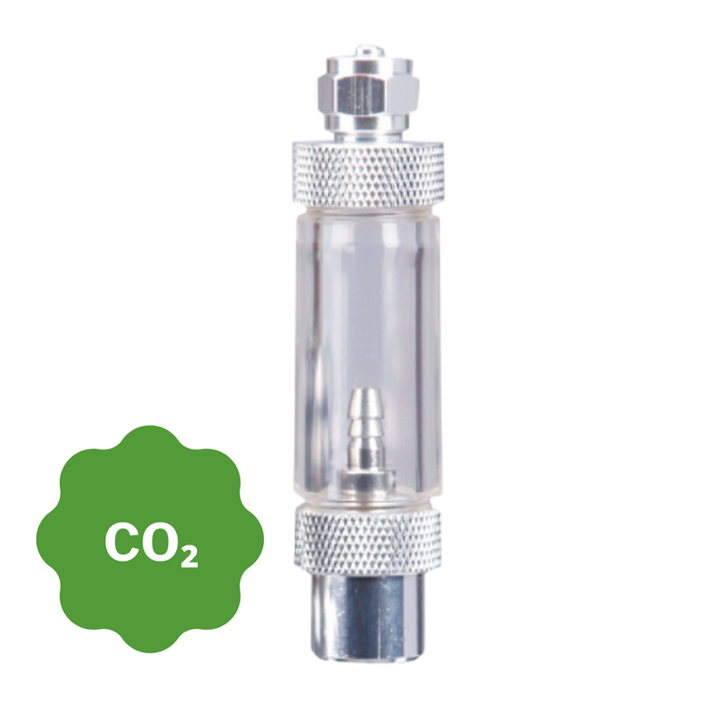 2 in 1 Metal Bubble Counter & Check Valve — Finest Filters