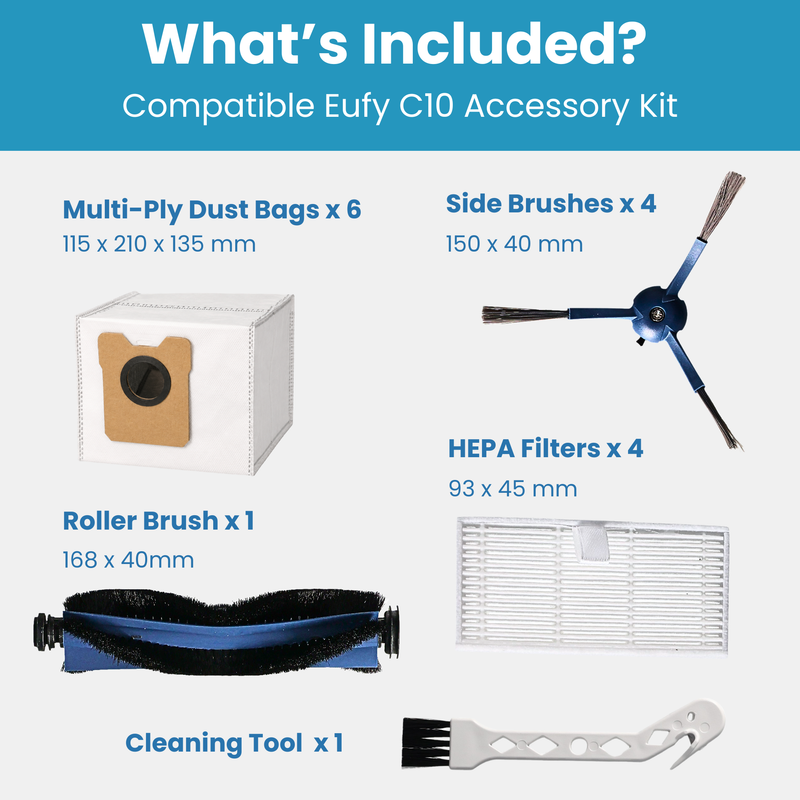 Finest-Filters Accessories Kit Compatible with Eufy Omni A10